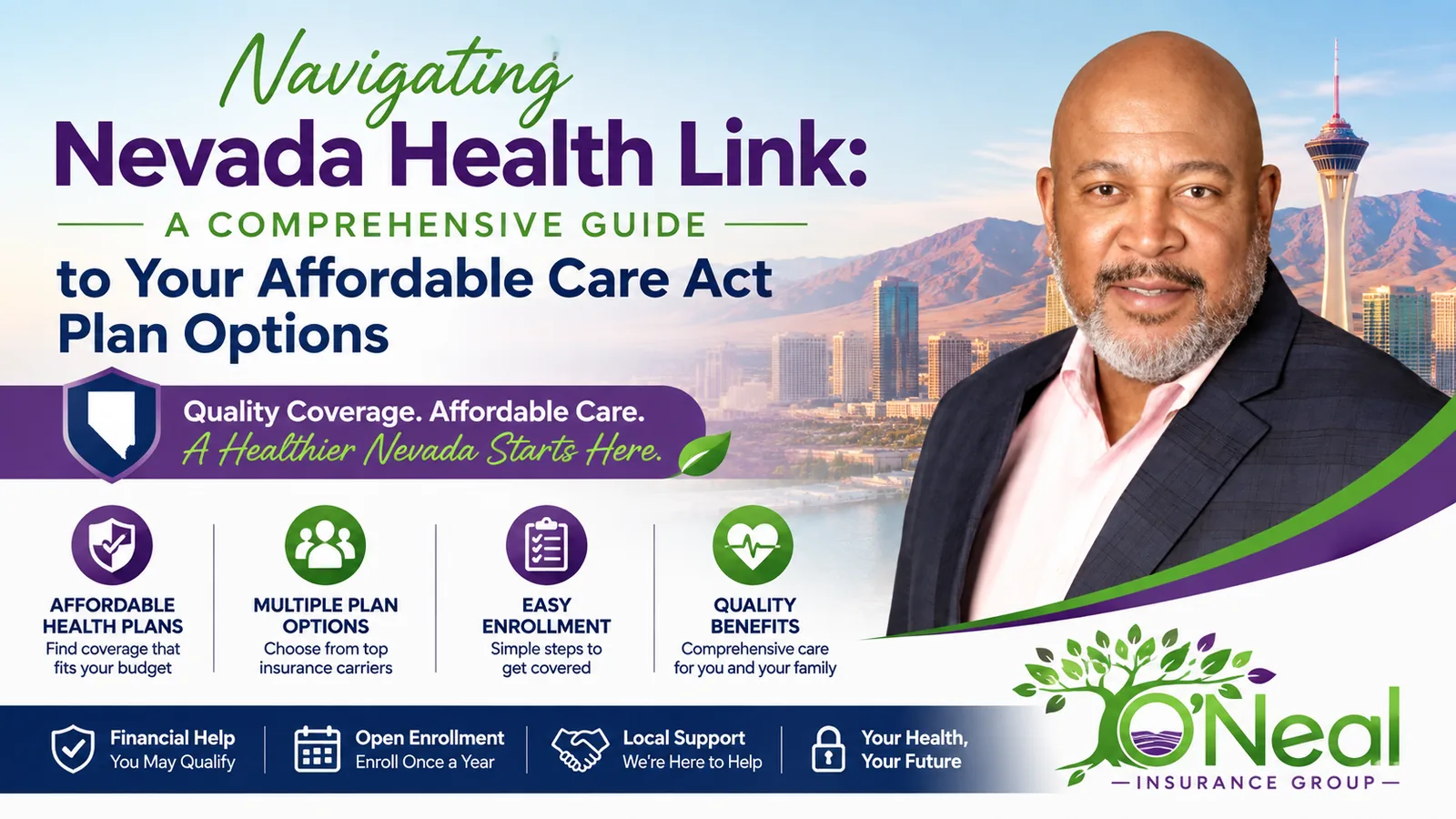 Nevada Health Link plan comparison with a licensed agent